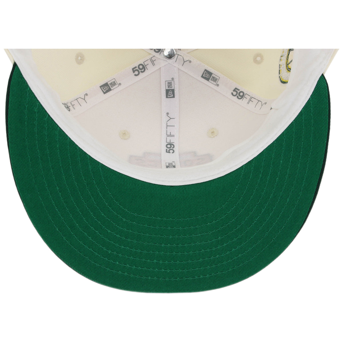 Seattle Supersonics NBA Chrome OTC New Era 59FIFTY (Chrome/Dark Green)