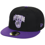 Houston Texans Side A: Track One New Era 59FIFTY (Black/Purple) H-Town