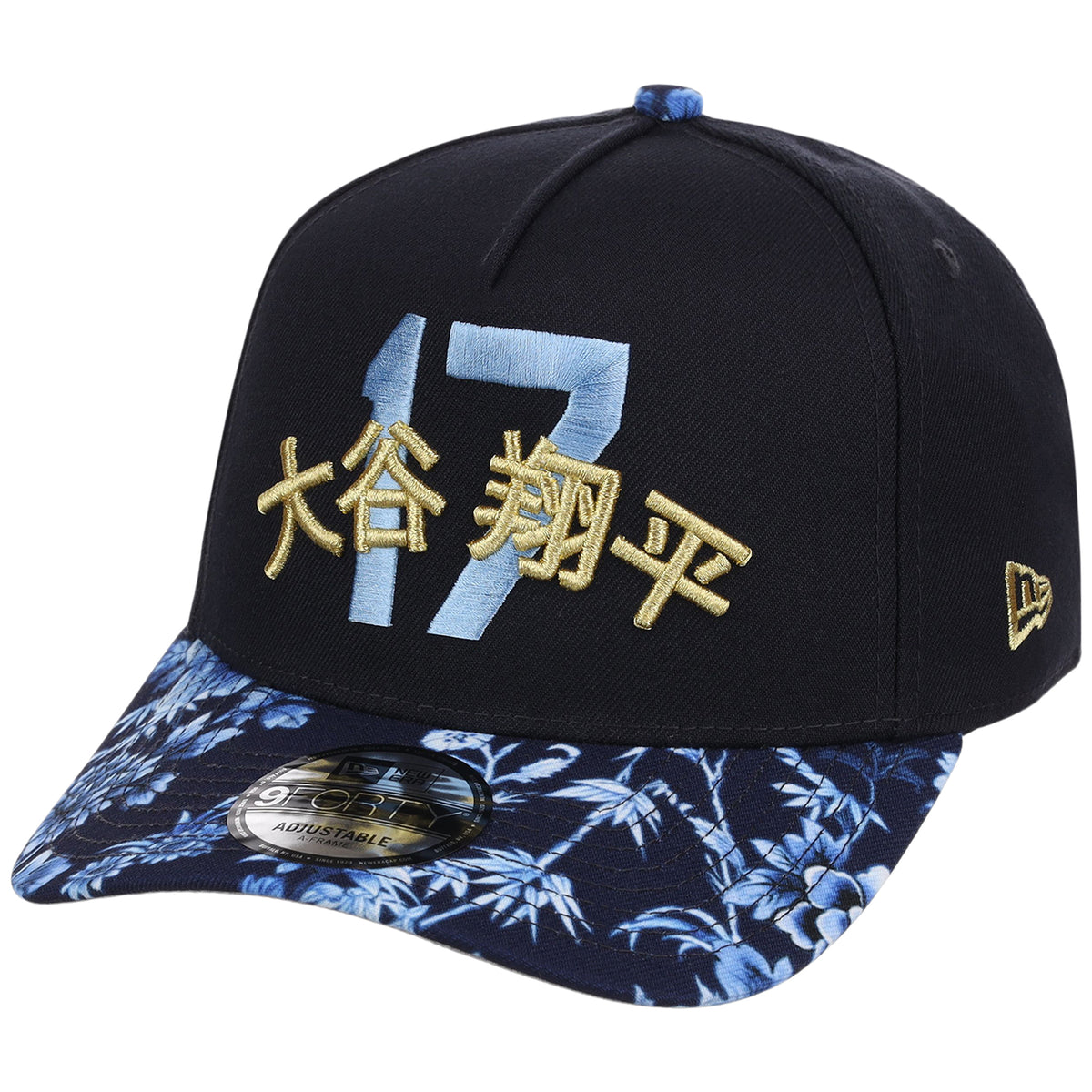 Los Angeles Dodgers Pacific Canvas New Era 9FORTY (Navy/Floral)