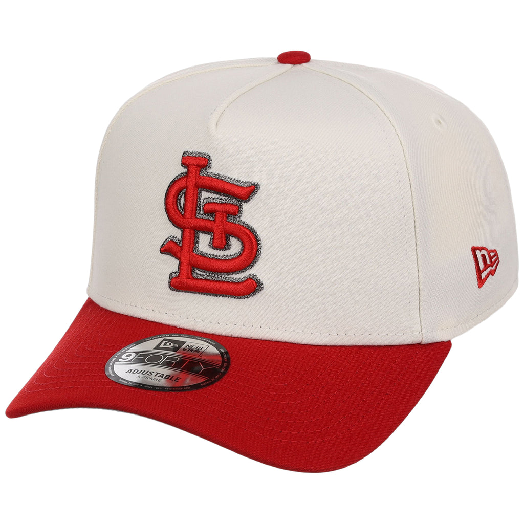 St. Louis Cardinals MLB Chrome x Red FASHION CORE New Era 9FORTY A-Frame