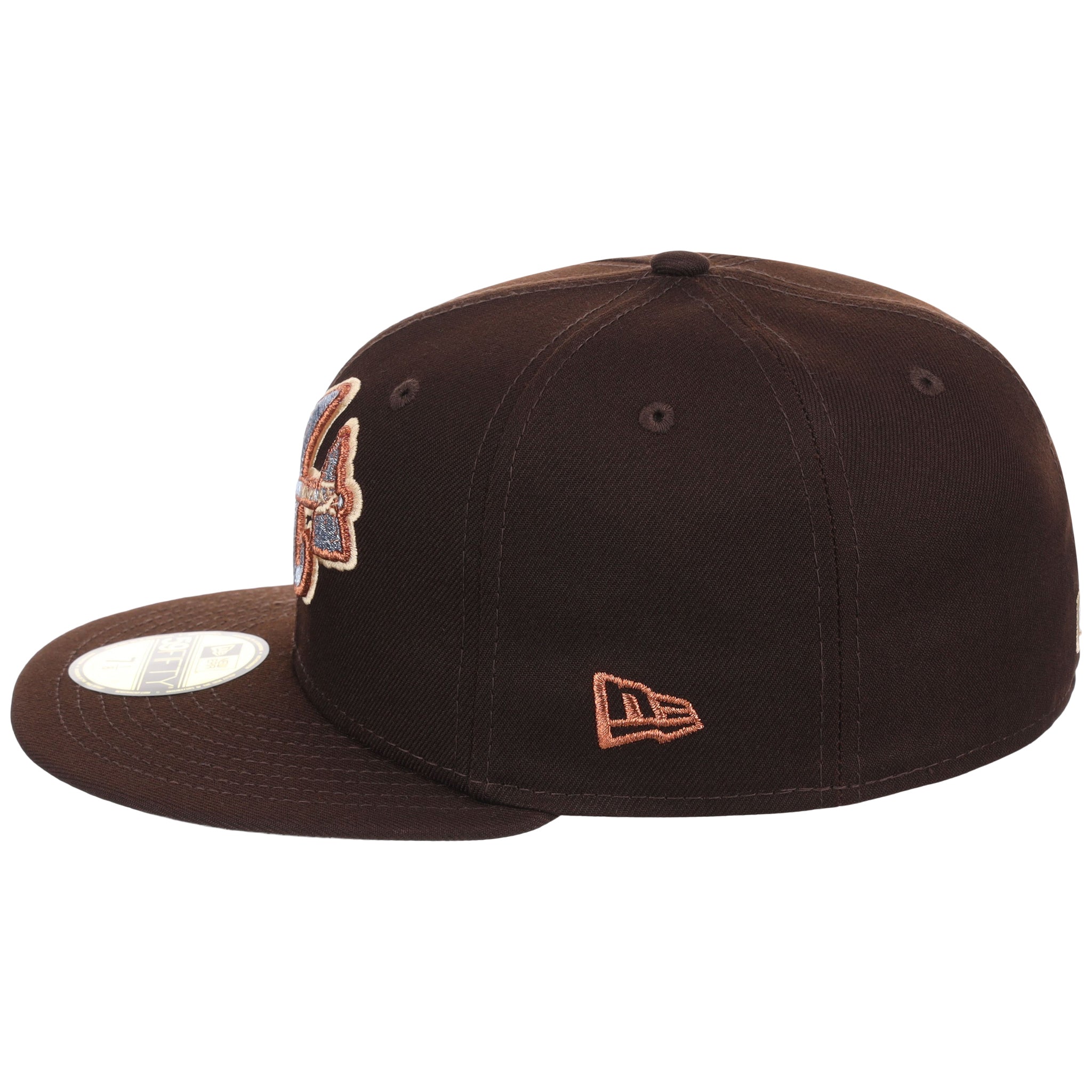 Atlanta Braves MLB Frosted Bark New Era 59FIFTY
