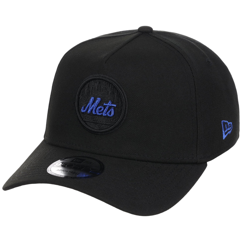 New York Mets MLB Black x Royal FASHION CORE New Era 9FORTY A-Frame