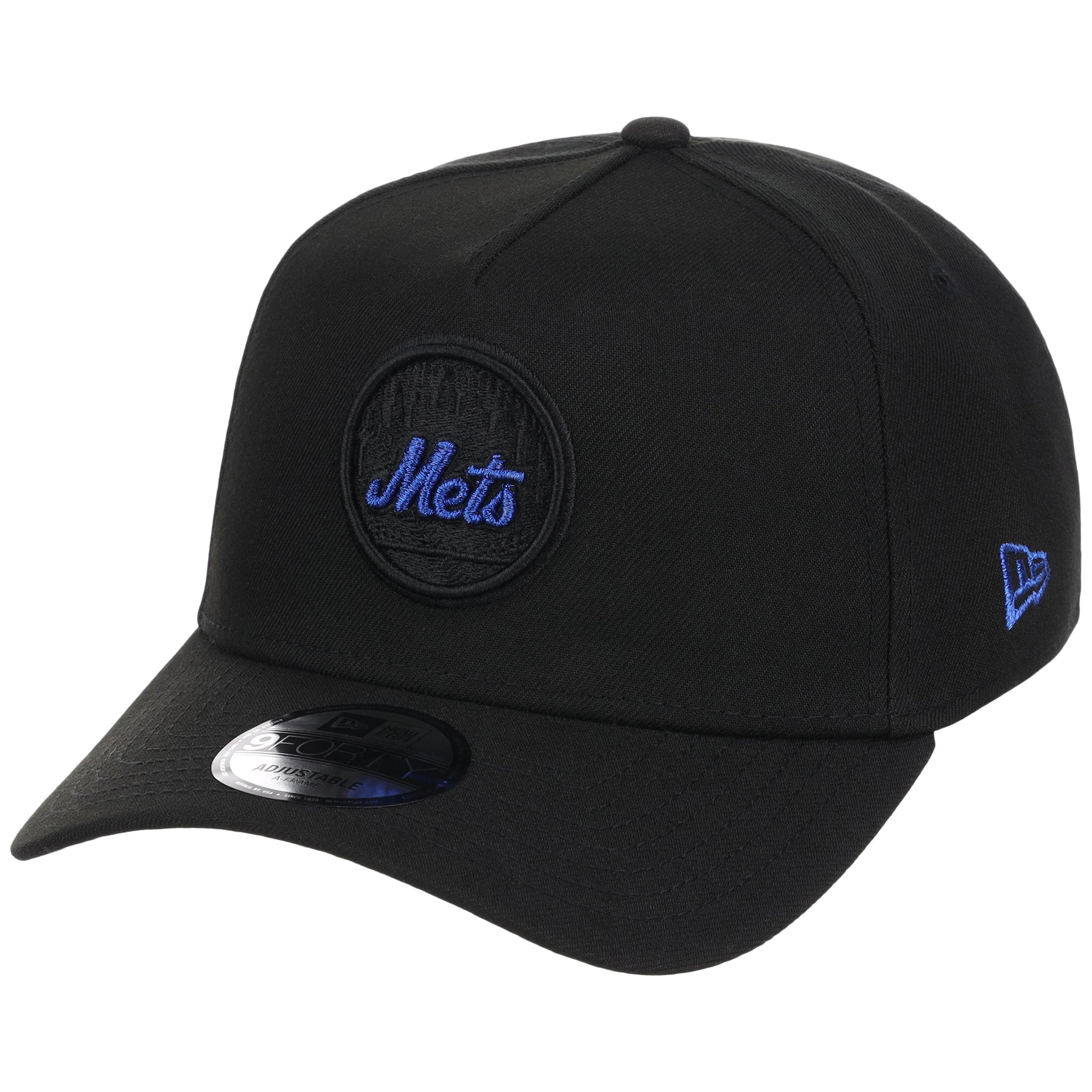 New York Mets MLB Black x Royal FASHION CORE New Era 9FORTY A-Frame