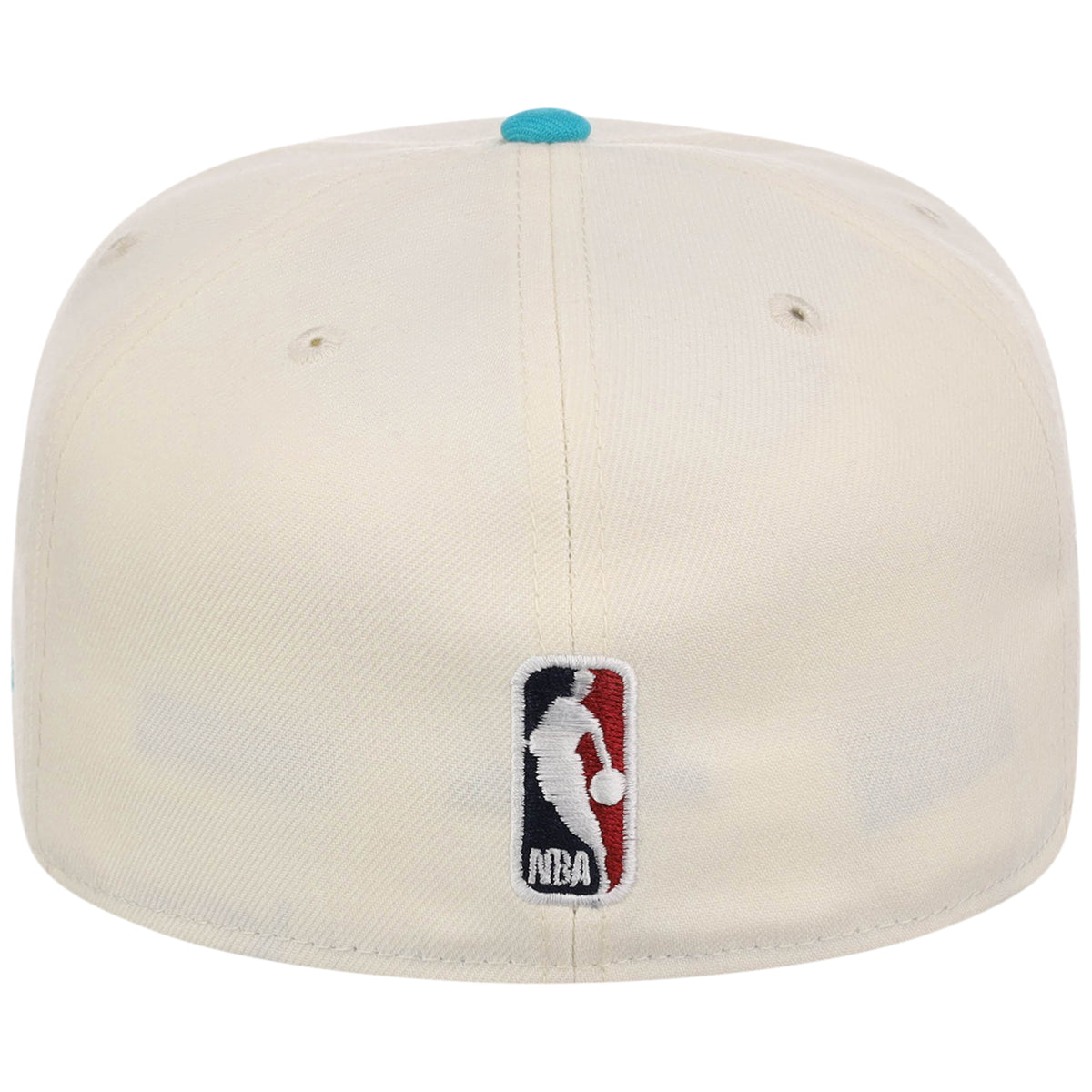 Charlotte Hornets NBA Chrome OTC New Era 59FIFTY (Chrome/Teal)