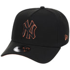New York Yankees MLB Black x Rust FASHION CORE New Era 9FORTY A-Frame
