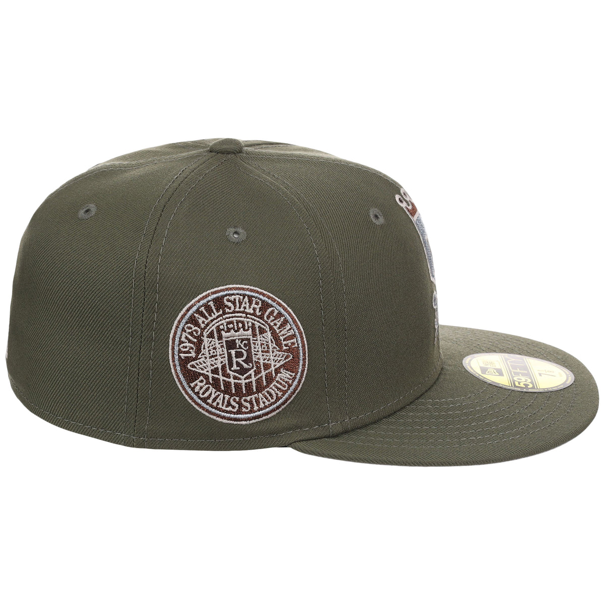 Kansas City Royals MLB Olive Alloy New Era 59FIFTY