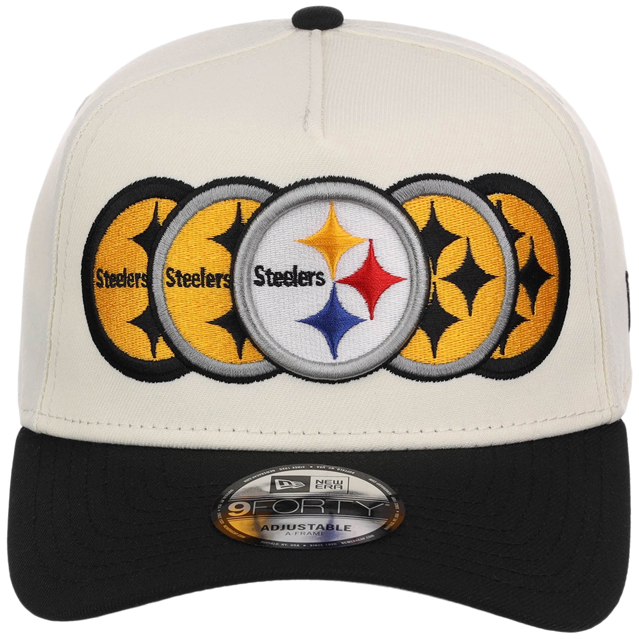 Pittsburgh Steelers NFL Seismic New Era 9FORTY A-Frame