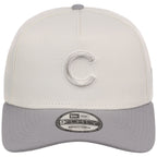 Chicago Cubs MLB Chrome x Gray FASHION CORE New Era 9FORTY A-Frame