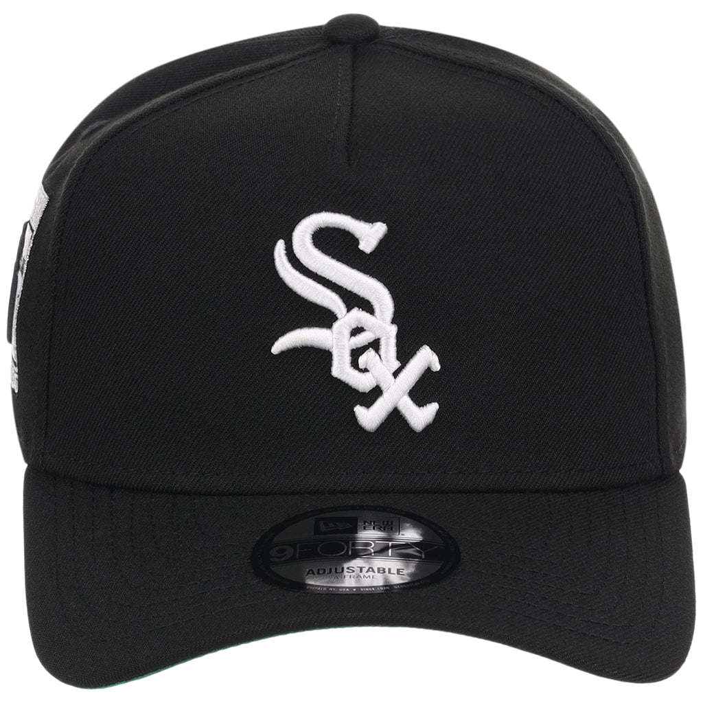 Chicago White Sox MLB Black Dome New Era 9FORTY A-Frame