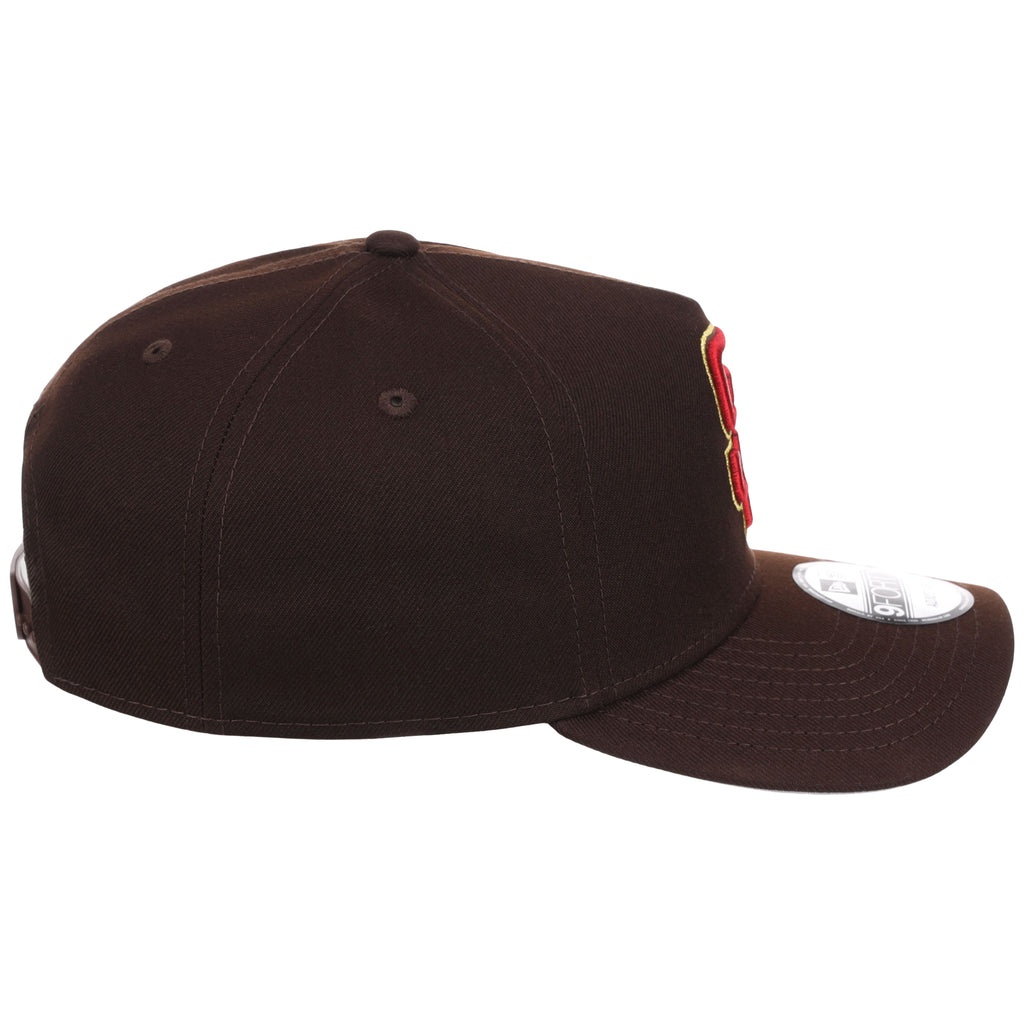San Diego Padres MLB Burnt Wood FASHION CORE New Era 9FORTY A-Frame
