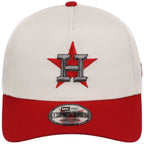 Houston Astros MLB Chrome x Red FASHION CORE New Era 9FORTY A-Frame
