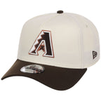 Arizona Diamondbacks MLB Chrome x Burnt Wood FASHION CORE New Era 9FORTY A-Frame