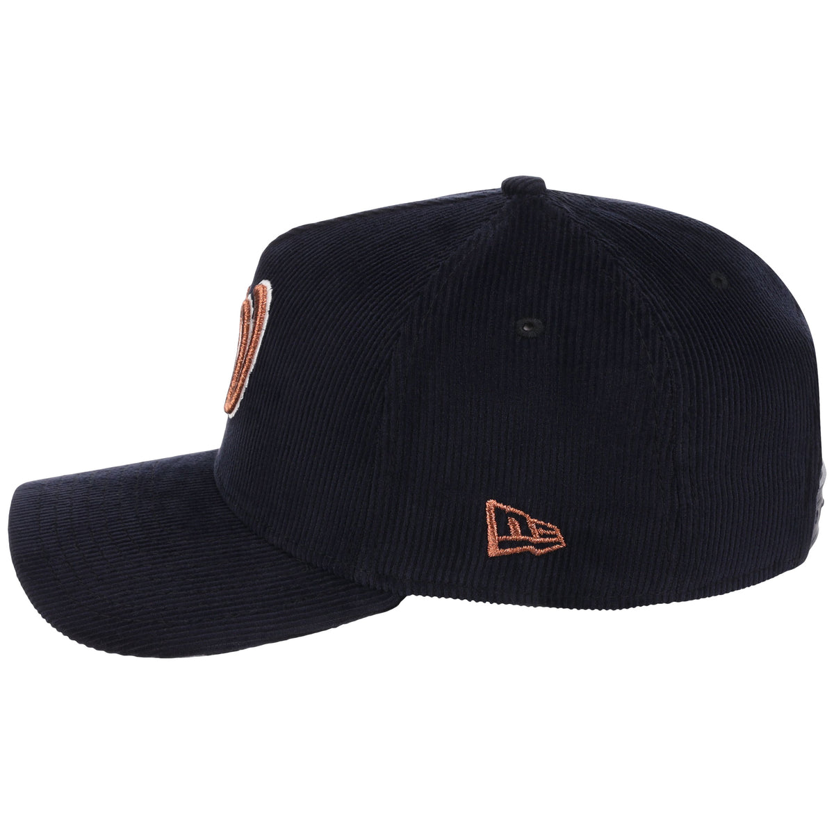 Washington Nationals MLB Navy Cord FASHION CORE New Era 9FORTY A-Frame