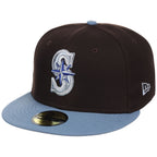 Seattle Mariners MLB Driftwood Fade New Era 59FIFTY