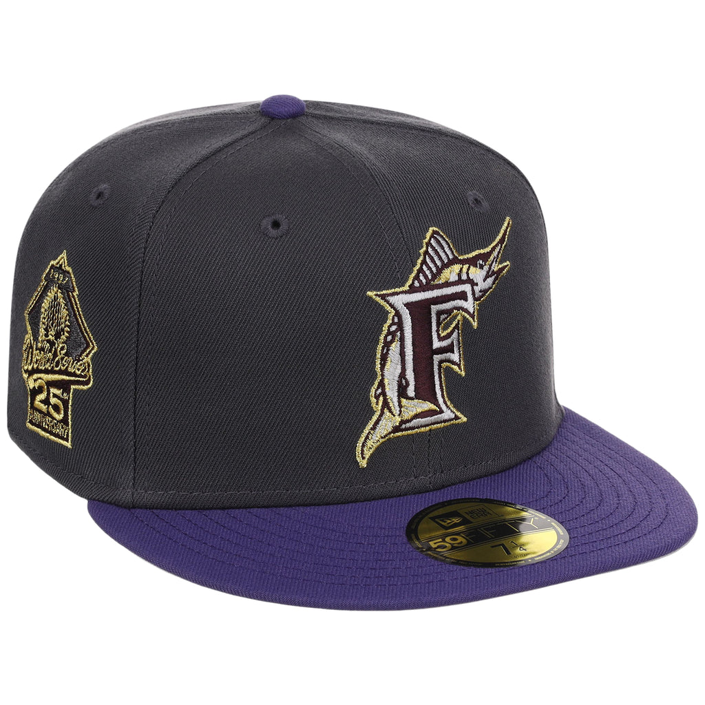 Florida Marlins MLB Midnight Orchid New Era 59FIFTY