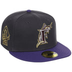 Florida Marlins MLB Midnight Orchid New Era 59FIFTY