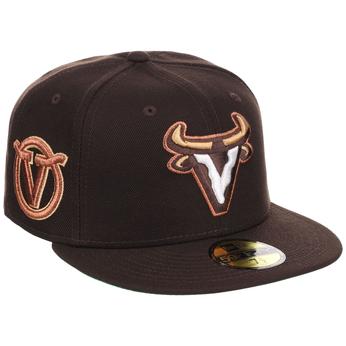 Visalia Rawhides Minor League Monday New Era 59FIFTY (Black/Black)