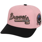 Atlanta Braves MLB Pink Mink Mitchell & Ness Pro Pinch
