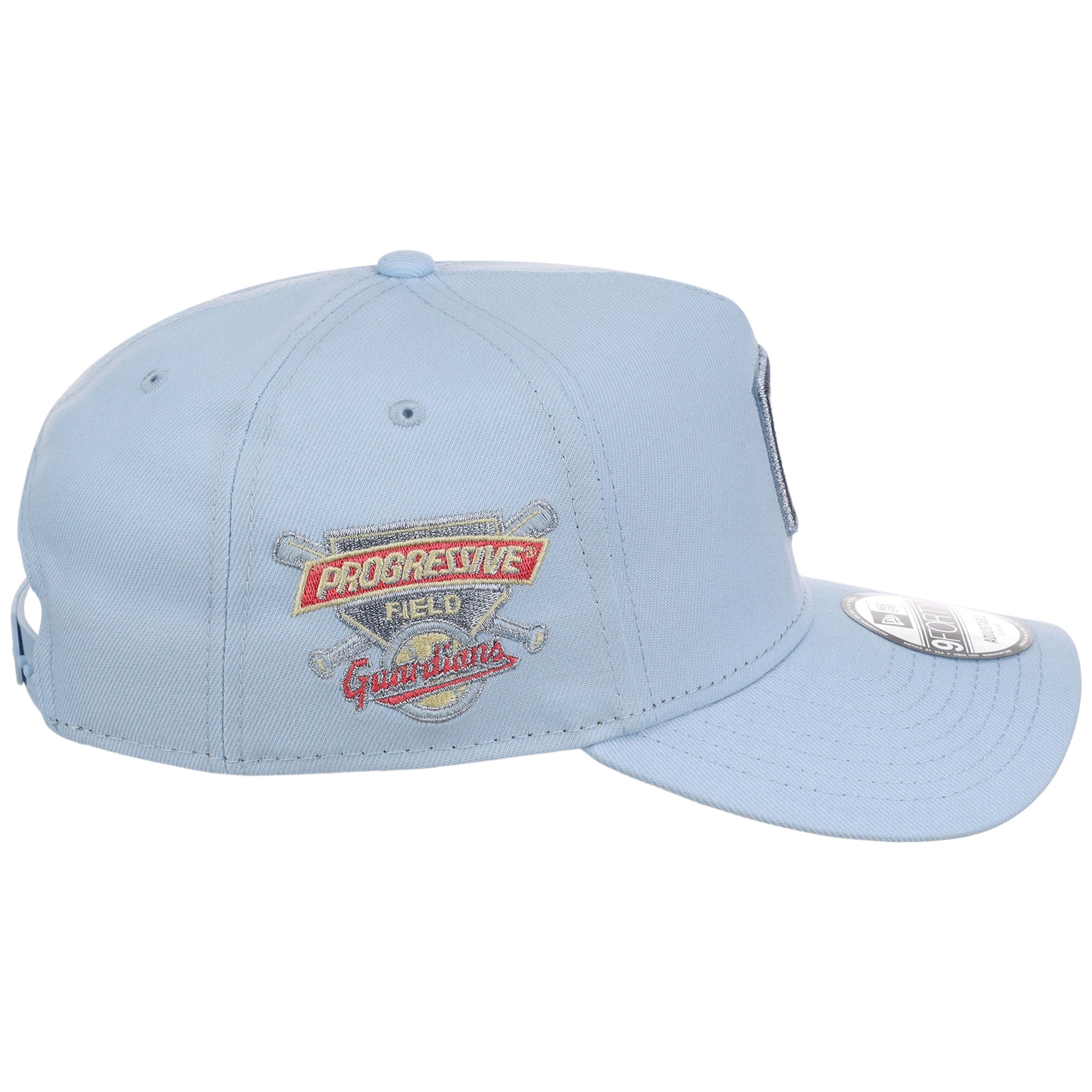 Cleveland Guardians MLB Glacial Blue New Era 9FORTY A-Frame