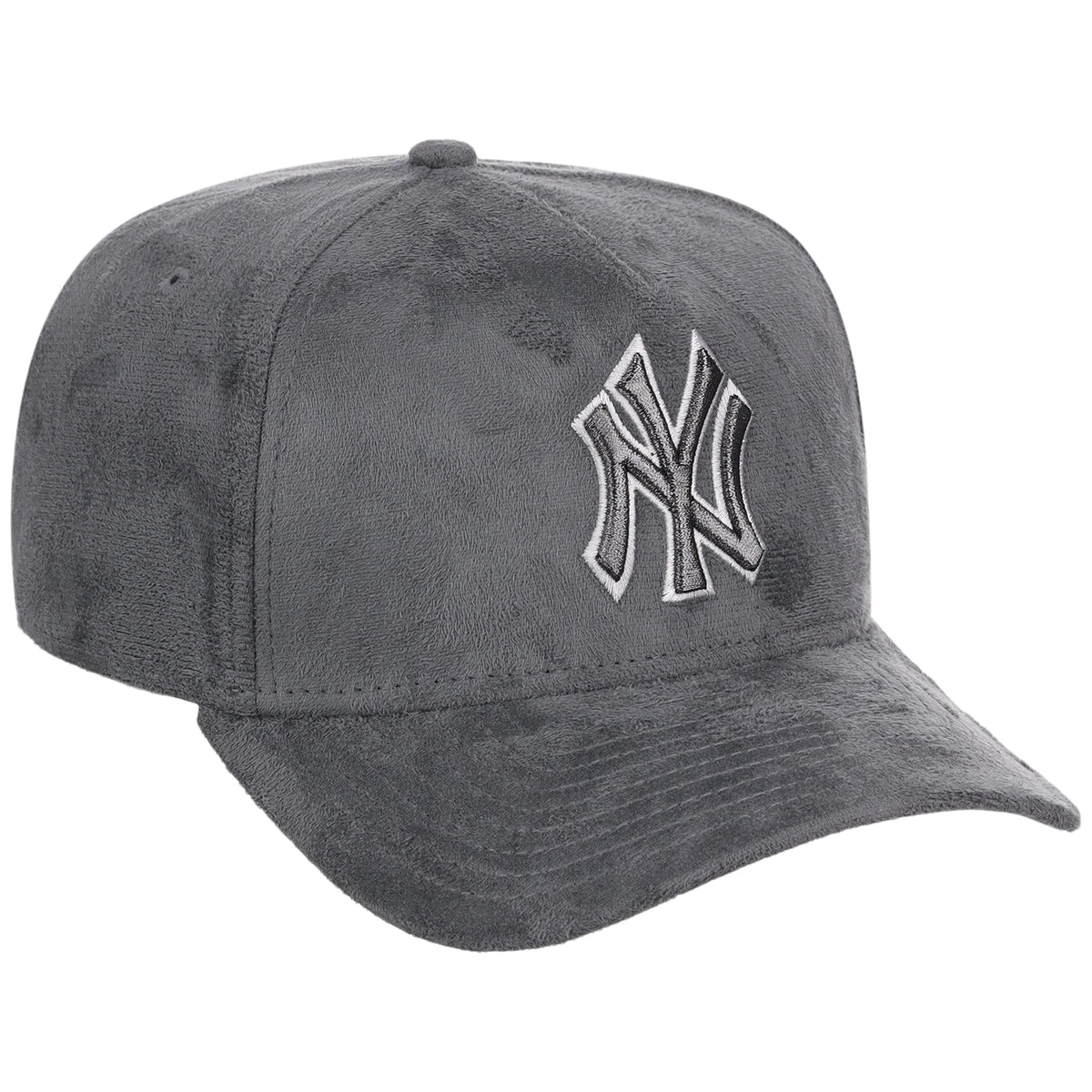 New York Yankees MLB Gray x Suede FASHION CORE New Era 9FORTY A-Frame