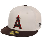 Anaheim Angels MLB Burnished Clay New Era 59FIFTY