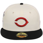 Cincinnati Reds MLB Flipmode 2.0 New Era 59FIFTY (Chrome/Black/Gray)