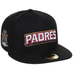 San Diego Padres MLB City Connect - Black Metallics New Era 59FIFTY