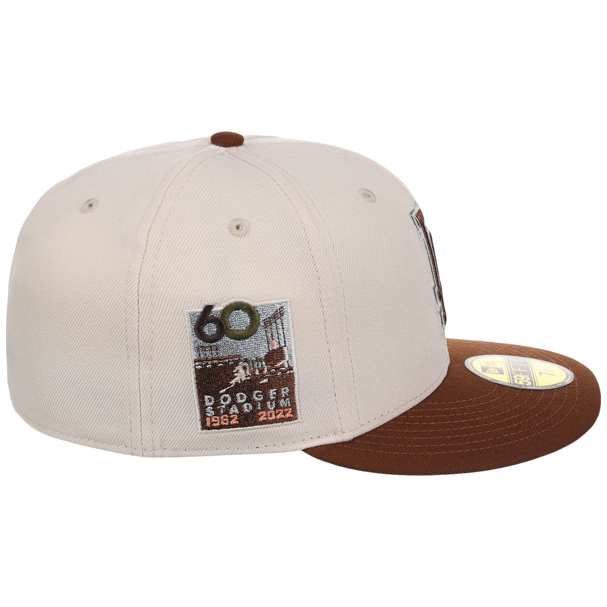 Los Angeles Dodgers MLB Auburn Cream New Era 59FIFTY