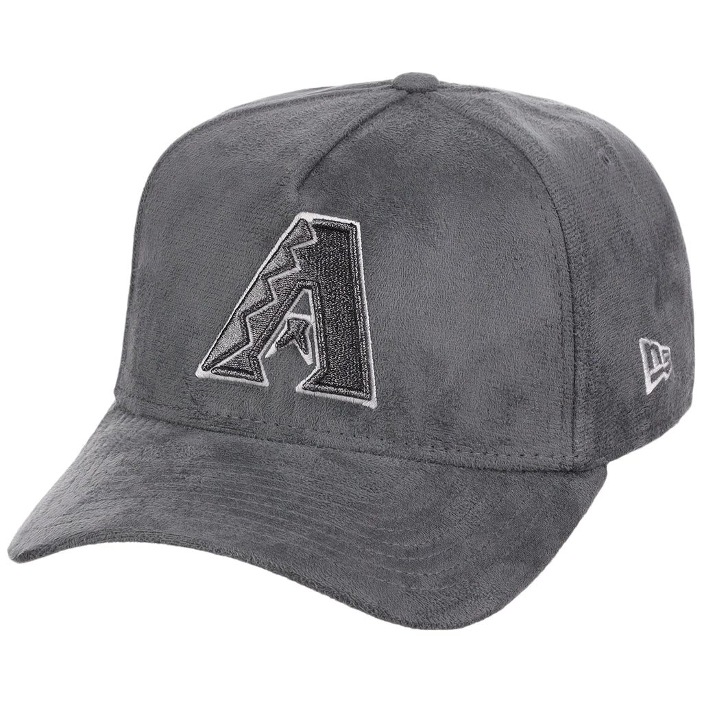 Arizona Diamondbacks MLB Gray x Suede FASHION CORE New Era 9FORTY A-Frame
