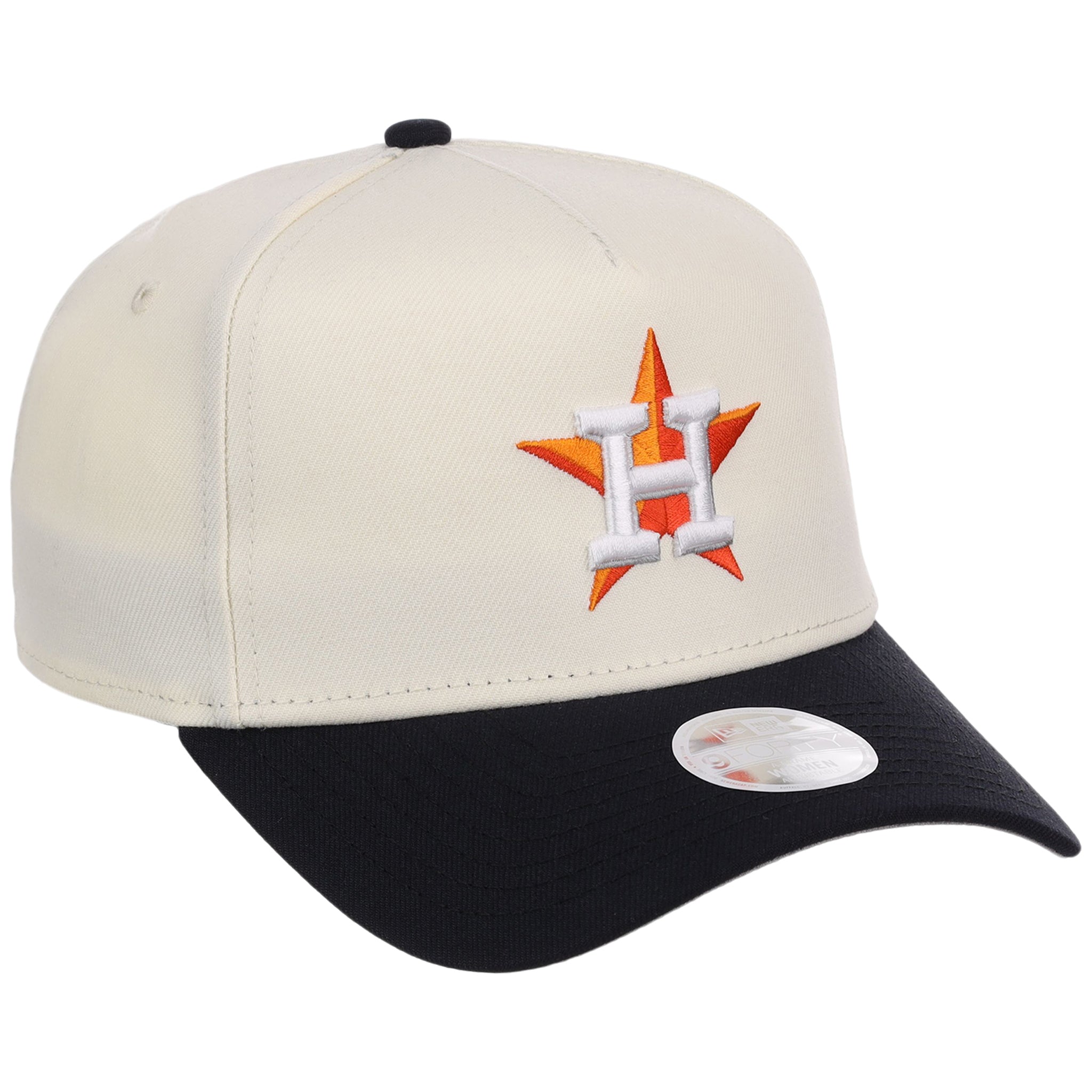 Houston Astros Women's New Era 9FORTY Chrome OTC A-Frame