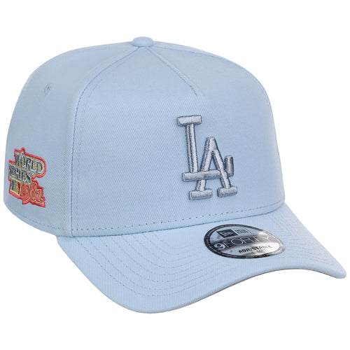 Los Angeles Dodgers MLB Glacial Blue New Era 9FORTY A-Frame