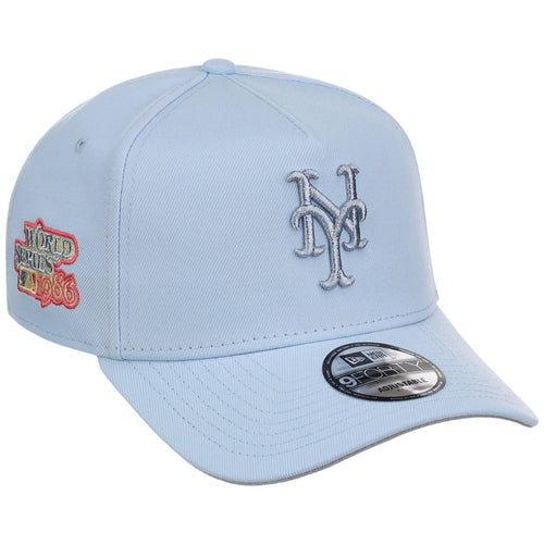 New York Mets MLB Glacial Blue New Era 9FORTY A-Frame