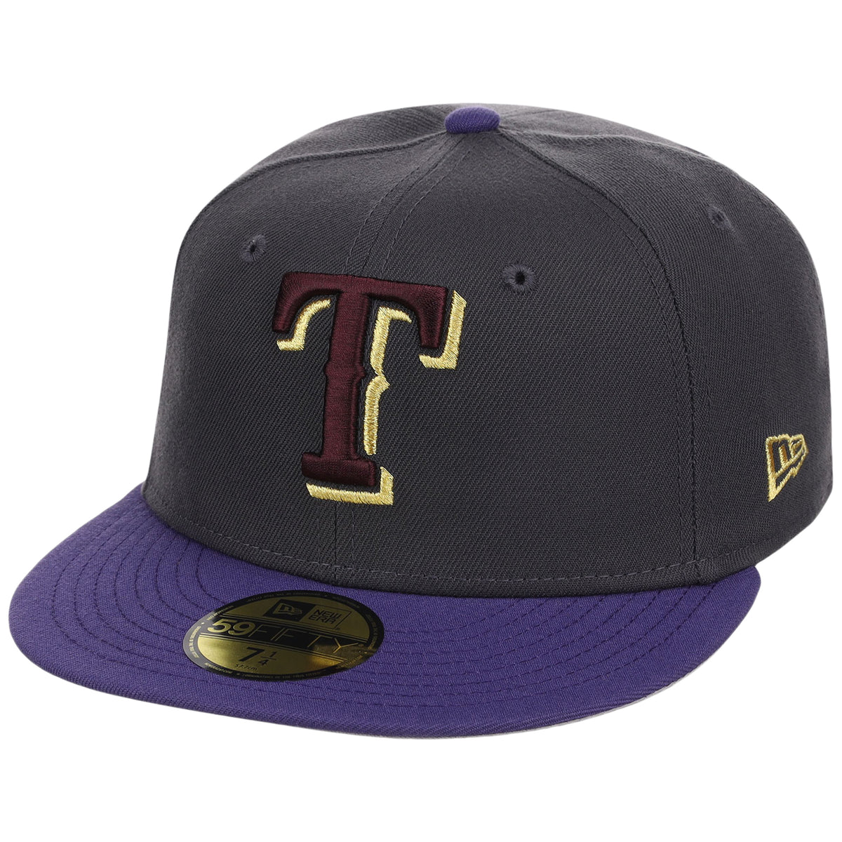 Texas Rangers MLB Midnight Orchid New Era 59FIFTY