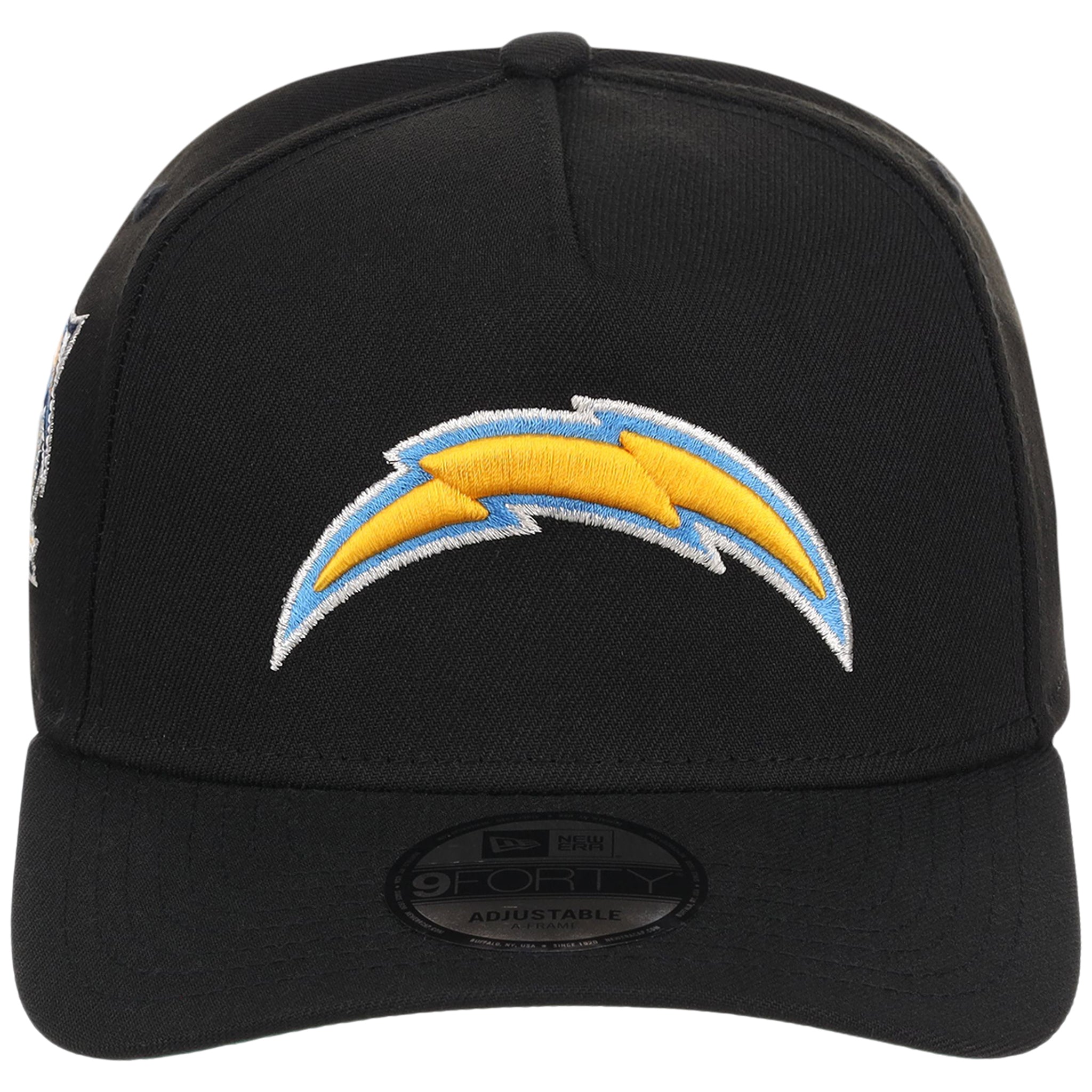 Los Angeles Chargers NFL Black Dome New Era 9FORTY A-Frame