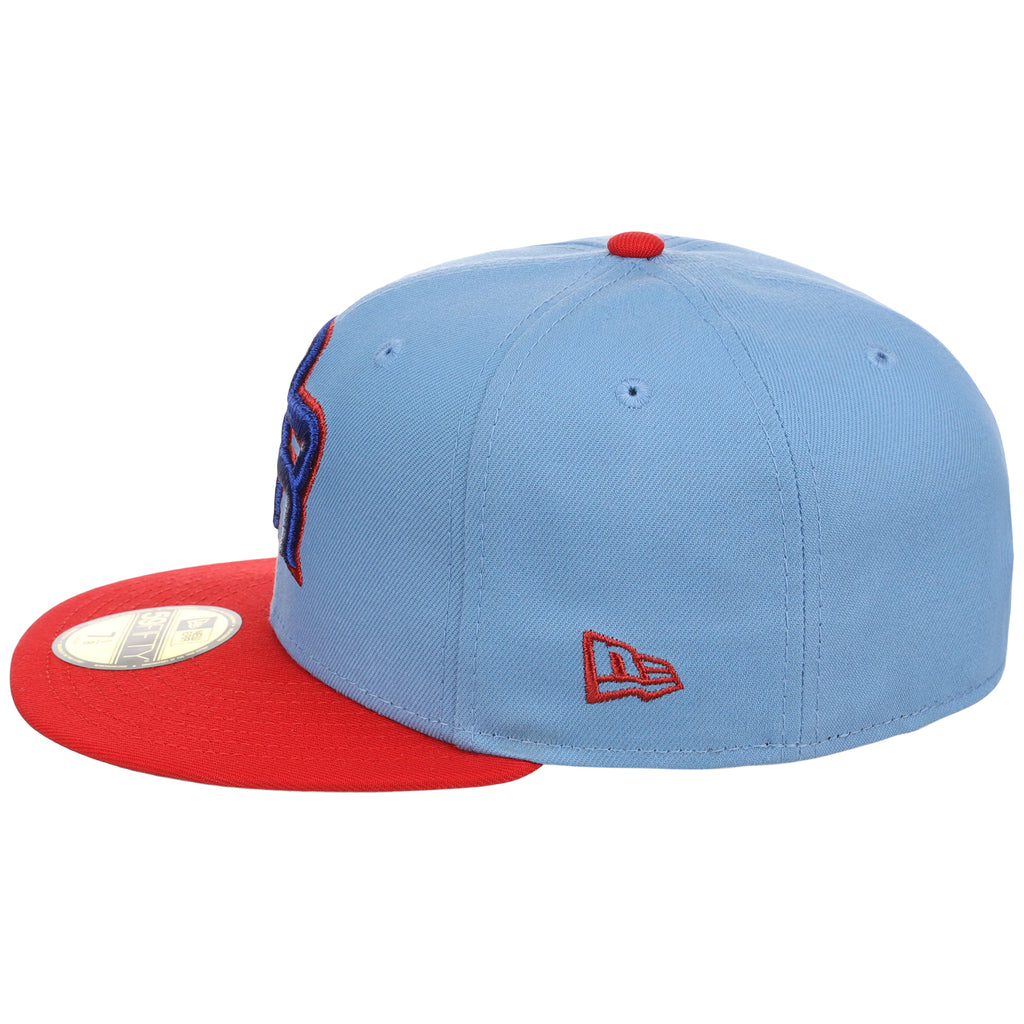 Puerto Rico Crown the Country New Era 59FIFTY (Sky/Red)