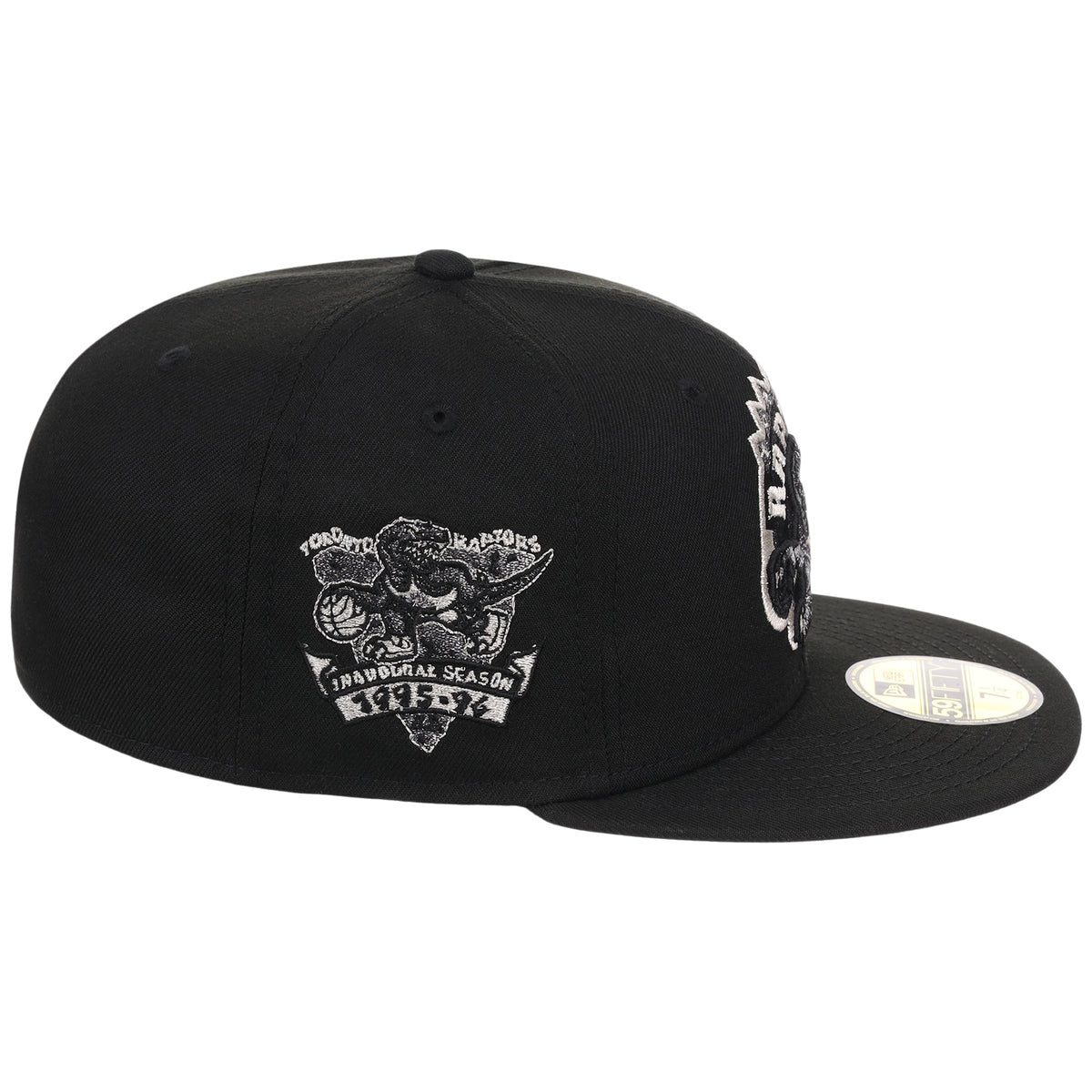 Toronto Raptors NBA Liquid Titanium New Era 59FIFTY