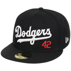 Brooklyn Dodgers Jackie Wordmark #42 (Black/Black) - Brooklyn Takeover Variety Pack