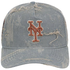 New York Mets MLB Oxidized Denim New Era 9FORTY A-Frame