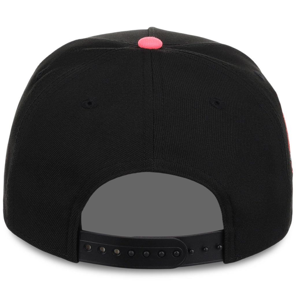 Florida Marlins MLB Flipmode 2.0 New Era 9FORTY A-Frame (Black/Pink/Gray)