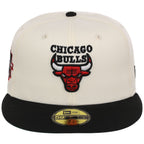 Chicago Bulls NBA Chrome OTC New Era 59FIFTY (Chrome/Black)
