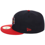 Atlanta Braves MLB Cooperstown Authentic Collection New Era 59FIFTY (Navy/Red)