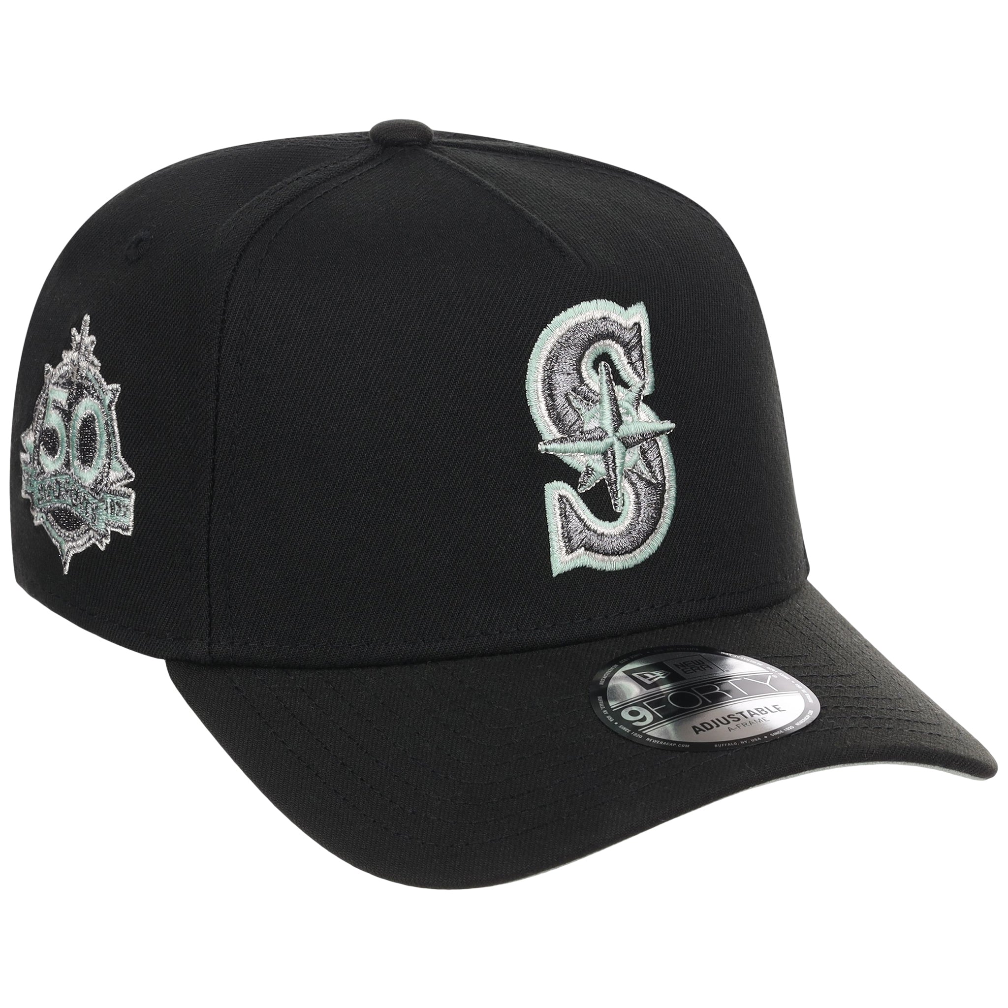 Seattle Mariners MLB Alpine Snow New Era 9FORTY A-Frame