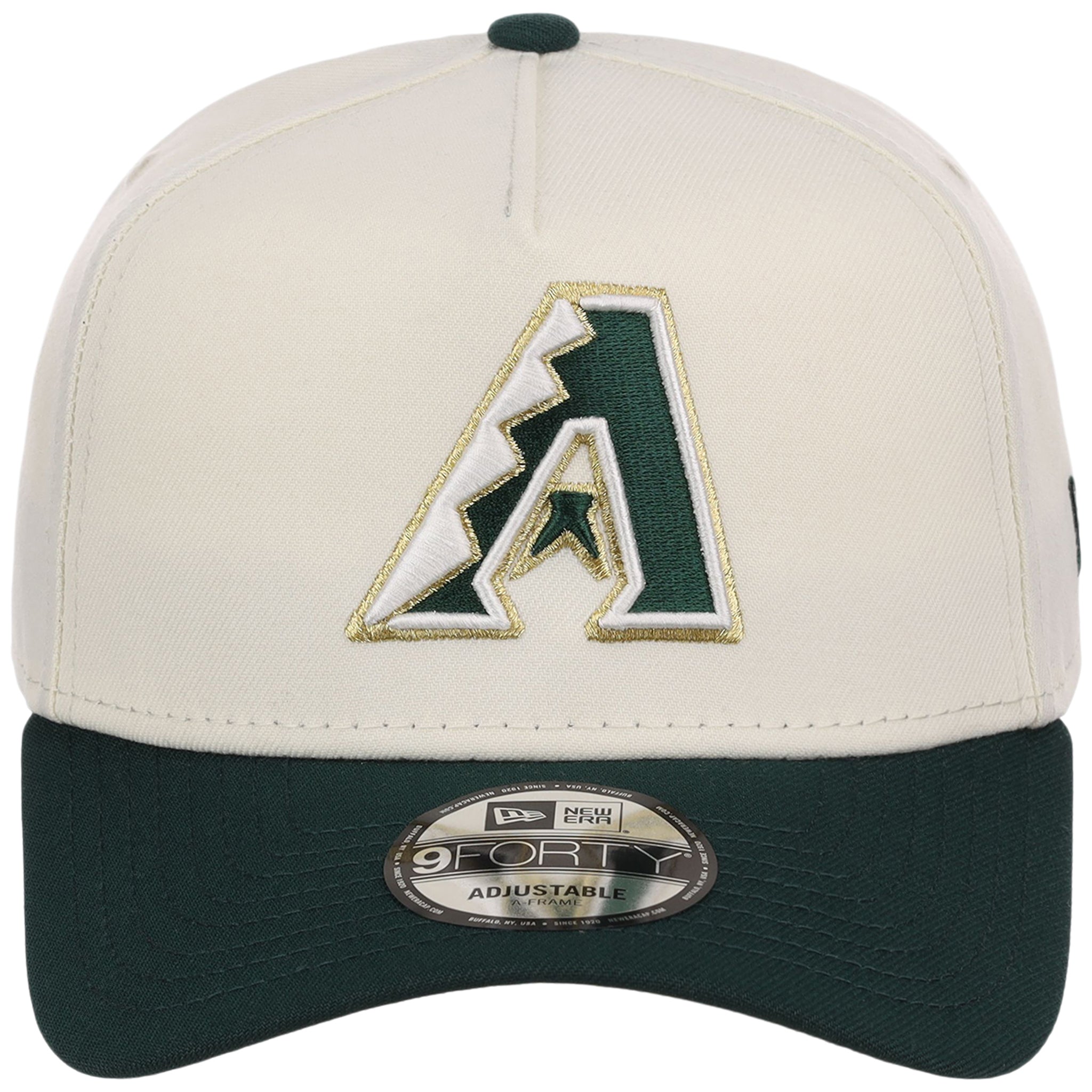 Arizona Diamondbacks MLB Chrome x Dark Green FASHION CORE New Era 9FORTY A-Frame
