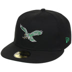 Philadelphia Eagles NFL Black Dome New Era 59FIFTY