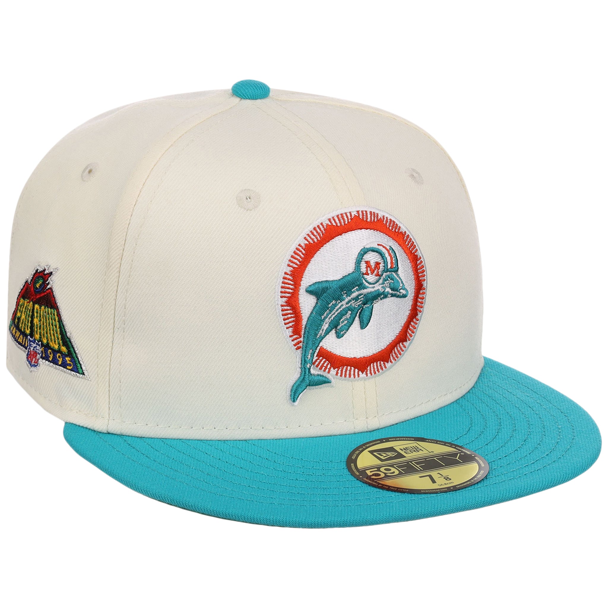 Miami Dolphins NFL Chrome OTC New Era 59FIFTY