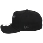 Miami Marlins MLB Black x Pewter FASHION CORE New Era 9FORTY A-Frame