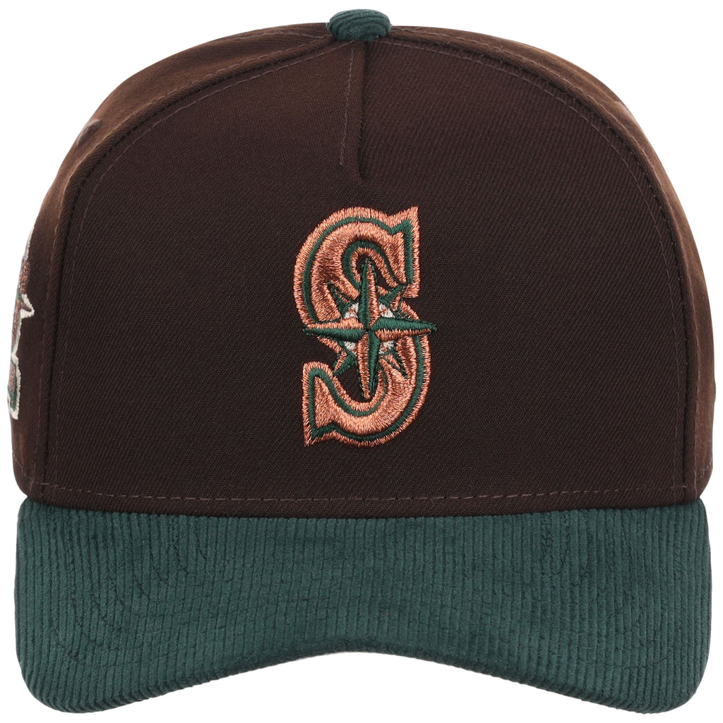Seattle Mariners MLB Forest Ember New Era 9FORTY A-Frame