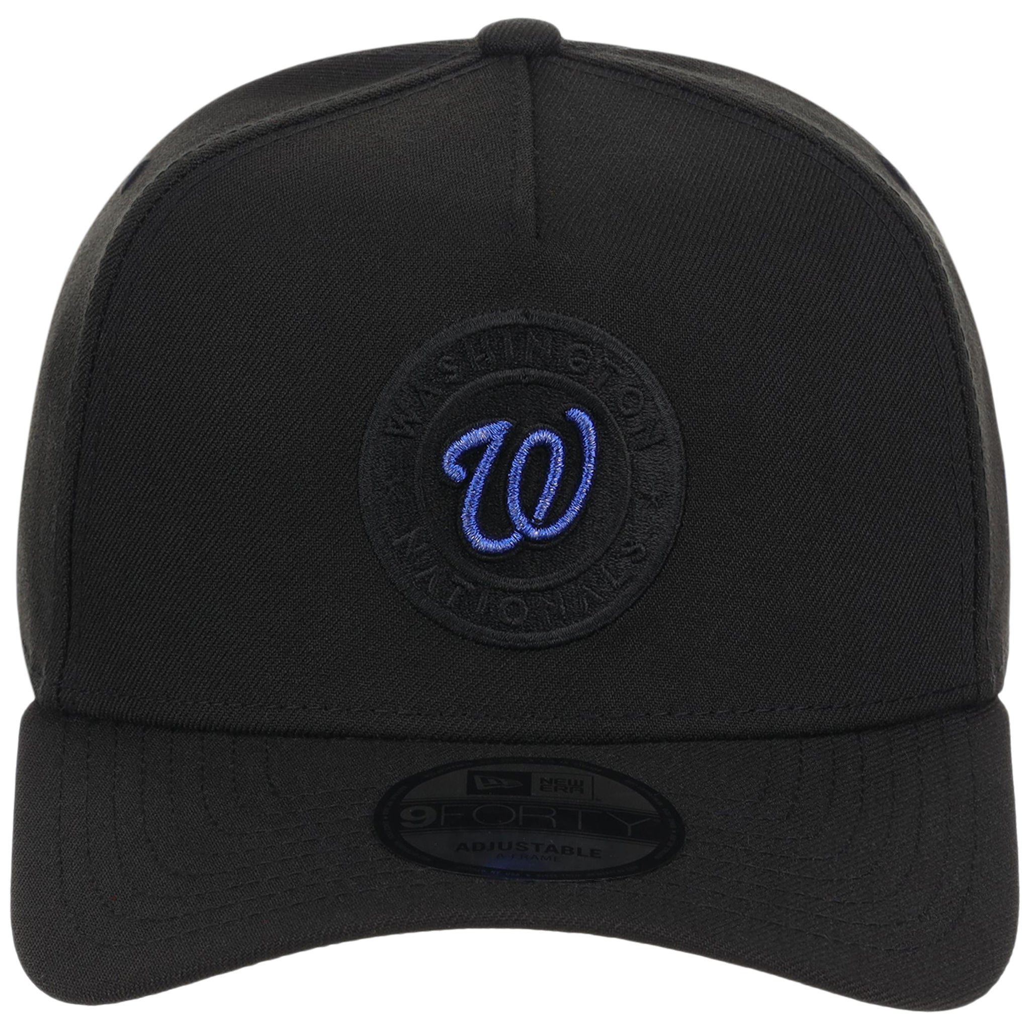 Washington Nationals MLB Black x Royal FASHION CORE New Era 9FORTY A-Frame