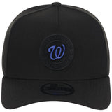 Washington Nationals MLB Black x Royal FASHION CORE New Era 9FORTY A-Frame