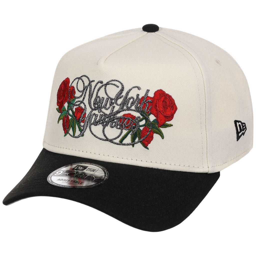 New York Yankees Rose Script New Era 9FORTY A-Frame